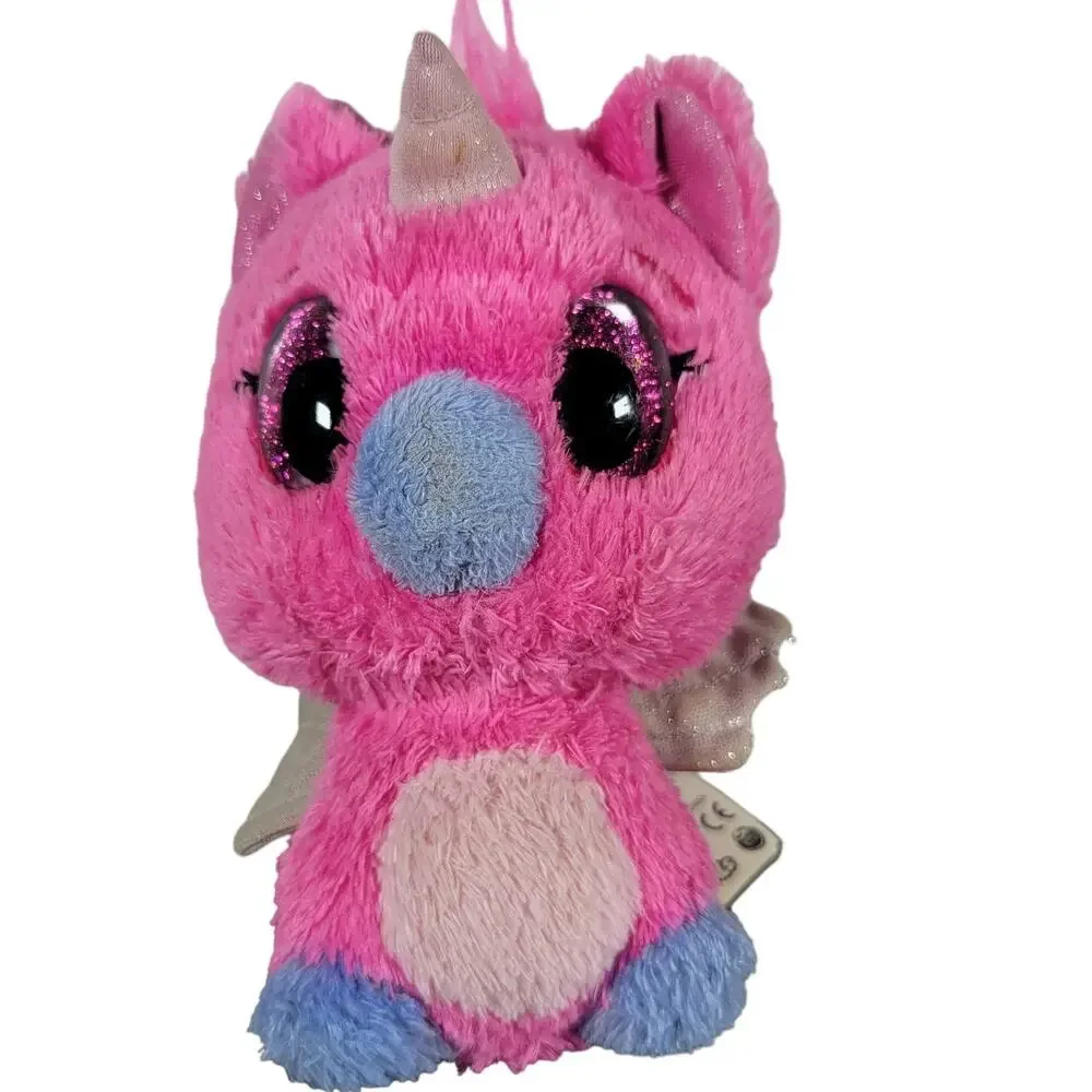 Hatchimals Pink Unicorn Dragon Plush 6